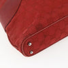 Gucci Vintage Ring Tote GG Canvas with Leather