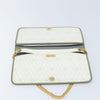 Christian Dior Vintage Honeycomb chain Canvas
