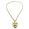 Chanel CC Heart Pendant Metal