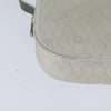 Christian Dior Vintage Honeycomb Flap Canvas and Leather