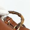 Gucci Vintage Bamboo Leather