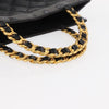 Chanel Chocolate bar tote Leather
