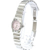 Omega Constellation Quartz Stainless Steel with Diamond Bezel and Mother of Pearl