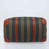 Fendi Vintage Pequin Boston Coated Canvas
