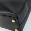 Salvatore Ferragamo Gancini Convertible Top Handle Leather