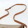 Celine Vintage Macadam Circle Logo Canvas and Leather