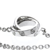 Cartier Love Interlocking 18K White Gold