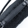 Chanel Vintage CC Side Belted Bowler Check Embossed Velvet
