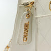 Chanel CC Shoulder Bag Quilted Caviar