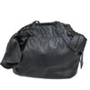 Prada Bow Tie Pleated Tote Leather