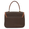 Celine Vintage Convertible Top Handle Macadam Coated Canvas