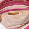 Miu Miu Madras Convertible Lock Tote Leather