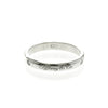 Tiffany & Co. Notes Wedding Band Platinum with diamonds