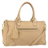 Prada Front Zip Convertible Satchel Cervo Leather