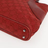 Gucci Vintage Ring Tote GG Canvas with Leather
