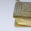 Chanel Boy Flap Quilted Patent