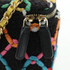 Chanel Pearl Crush Vanity Case with Chain Quilted Multicolor Tweed