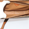 Celine Vintage Macadam Circle Logo Canvas and Leather