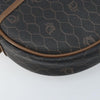 Christian Dior Vintage Honeycomb Canvas and Leather
