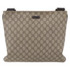 Gucci Zip Top Messenger GG Coated Canvas
