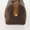 Celine Vintage Macadam Boston Canvas and Leather