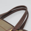 Burberry Nova Check Tote Canvas and Leather