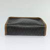 Christian Dior Vintage Honeycomb Zip Canvas and Leather