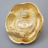 Chanel Vintage CC Flower Clip-On imitation pearls in gold plated
