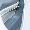 Christian Dior Vintage Honeycomb Flap Canvas and Leather