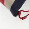 Gucci Logo Drawstring Striped Canvas