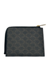 Celine Triomphe Zip Around Leather