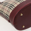 Burberry Nova Check Tote Canvas and Leather