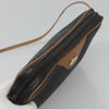 Christian Dior Vintage Honeycomb Canvas and Leather