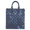 Louis Vuitton Sac Plat Zipped Limited Edition Monogram Ink Watercolor Leather