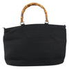 Gucci Vintage Bamboo Handle Nylon