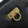 Salvatore Ferragamo Gancini Convertible Top Handle Leather