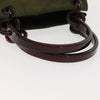 Prada Resin Handle Tote Tessuto