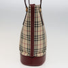 Burberry Nova Check Tote Canvas and Leather