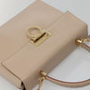 Salvatore Ferragamo Gancini Convertible Top Handle Leather