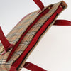 Burberry Nova Check Tote Canvas and Leather