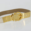 Salvatore Ferragamo Gancini Buckle Reversible Belt Leather