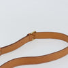 Celine Vintage Macadam Circle Logo Canvas and Leather