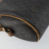 Christian Dior Vintage Honeycomb Canvas and Leather