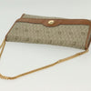 Christian Dior Vintage Honeycomb chain Canvas