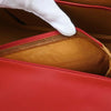 Gucci Vintage Convertible Bamboo Top Handle Leather