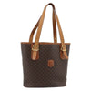 Celine Vintage Macadam Canvas and Leather