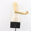 Christian Dior Vintage Honeycomb Flap Coated Canvas