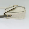 Christian Dior Vintage Honeycomb Flap Canvas and Leather