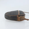 Christian Dior Vintage Honeycomb Canvas and Leather