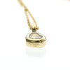 Chopard Happy Diamonds Heart Pendant 18K Yellow Gold with Diamonds and 1 Floating Diamond